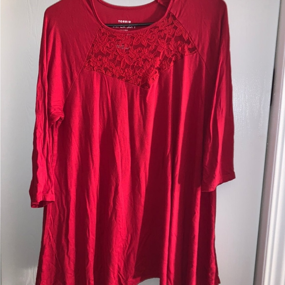 Torrid tunic top size 0